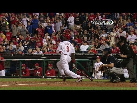 Video: Brown puts Phils on top with three-run homer