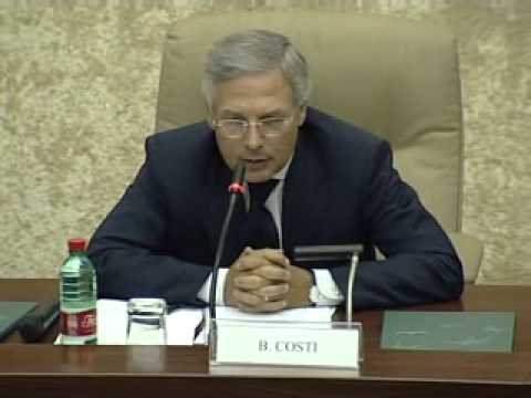 Introduzione del presidente del Club dell’Economia, Bruno Costi