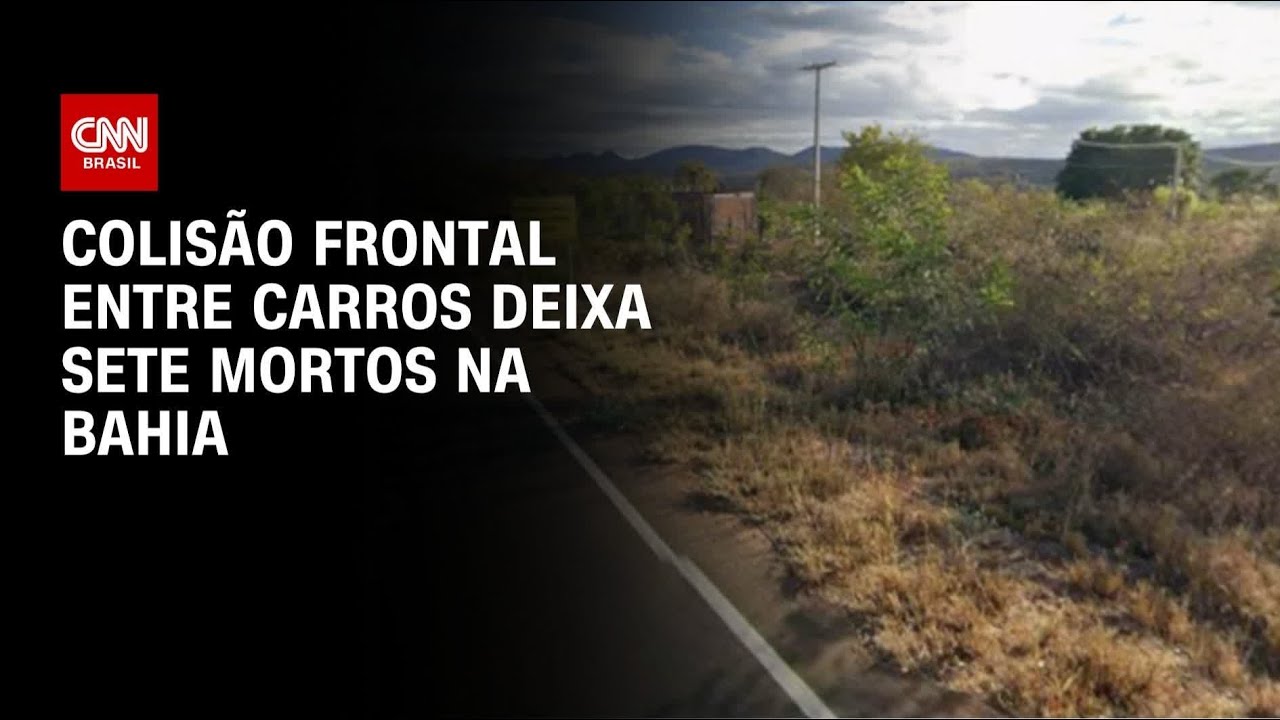 Colisão frontal entre carros deixa sete mortos em rodovia na Bahia | BASTIDORES CNN