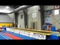 Oakville Gymnastics Club Tumbler Jonathan Meehan straight pass TU Oct 27 2011 1.MOV