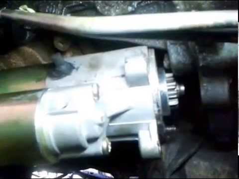 how to remove starter from ford f-150