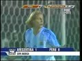Argentina 1 - Peru 0 - Copa America 2004