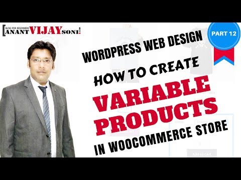 How to Create A Variable Products in WooCommerce Store (PART-12) 1
