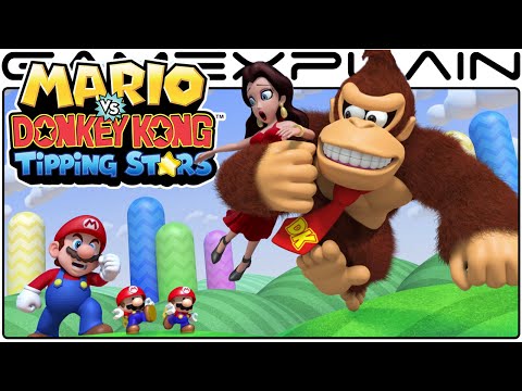30-Minutes of Mario vs. DK Tipping Stars Wii U Gameplay (Livestream Archive)