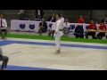 JKA2015 All Japan Mai Shiina Kankusho 椎名舞 観空小 椎名舞