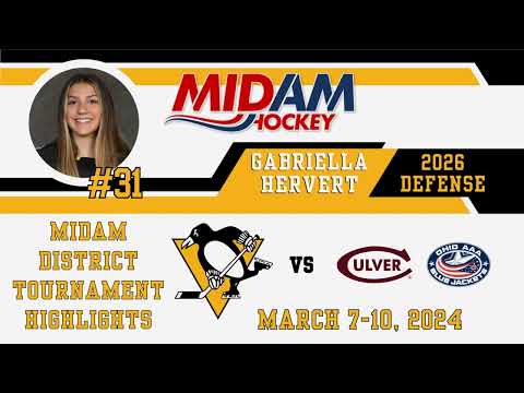 Gabby Hervert #31 - 2024 MidAm District Highlights