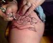 tattooing my self