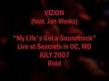 live @ seacrets in ocean city, md in july 2007.  this is the title track of his new album due out in the fall of 2007 on riddim house.