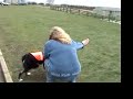 Search Dog Dottie finds her man Search Dog Dottie finds her man