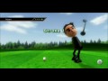 sean, adam, danny, and mark playing wii sports golf. this will feature player commentary