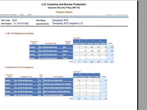 how to file isf for us customs