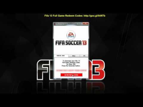 how to redeem code on fifa 13