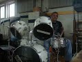 I haven't touched a drum det..in about 8 months after leaving high school.and being in my concert band class...and than coming to college. I found a friend with a set..so..I got back into the rhythm...and I sounded not bad..as in really good..for not playing in a whie..but.this goes..out o..my rival.Sharia Jackson