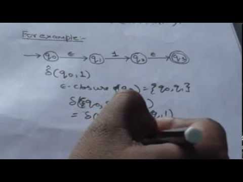 how to eliminate epsilon transition