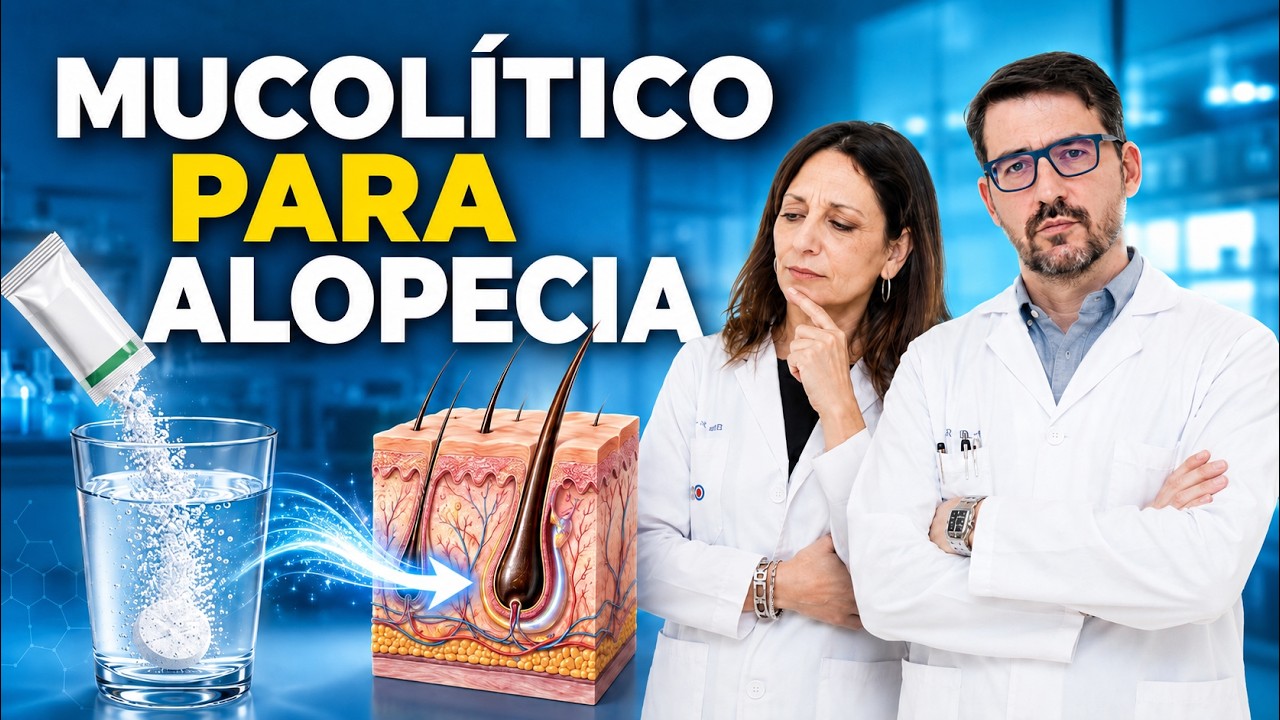 🔵 MEDICAMENTO para MOCOS ayuda a tu pelo: N ACETILCISTEINA (NAC)