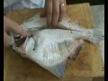 FILLETING A FLAT FISH