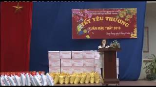 Trường Tiểu học Quang Trung: tặng 70 suất quà Tết hỗ trợ học sinh khó khăn