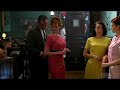 episode 1.08: *bonus* - no direct joan/peggy interactions, but a sly comment in the beginning and an amusing joan scene nonetheless. and of course, you can't cut before the cha-cha!

if you'd like to see specific clips that are similar (not necessarily with both actresses in the shot, but still in the spirit of 
