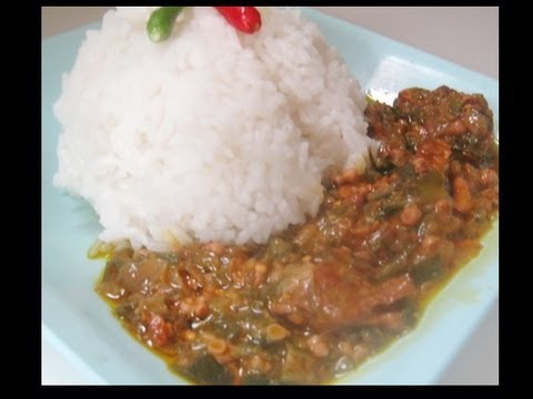 How to cook okra soup  - African Food Recipes