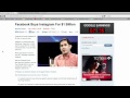 Why would FaceBook Buy Instagram?