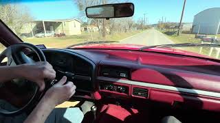 1994 Ford F350 Regular Cab 4x4 Ride Along