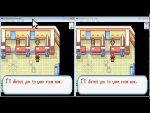 how to trade pokemon on a vba