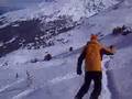 Val Thorens off slope front view
