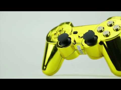 Gold Chrome - PS3 - Custom Controllers - Controller Chaos