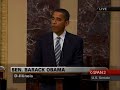 obama on senate floor