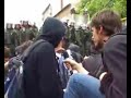 neonazi demo belagert