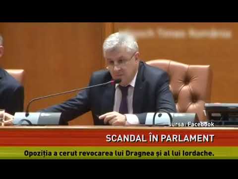 Scandal în Parlament. Opoziția cere revocarea lui Dragnea și a lui Iordache de la șefia Camerei Deputaților