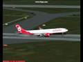 Air Berlin Airbus A330-300 Landung in Düsseldorf