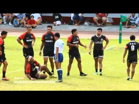 Crowd Erupts In Laughter at Rugby Player's Outrageous Dive