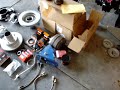 Preparing to build the Dana 44 with new disc brakes