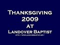 Landover Thanksgiving 2009