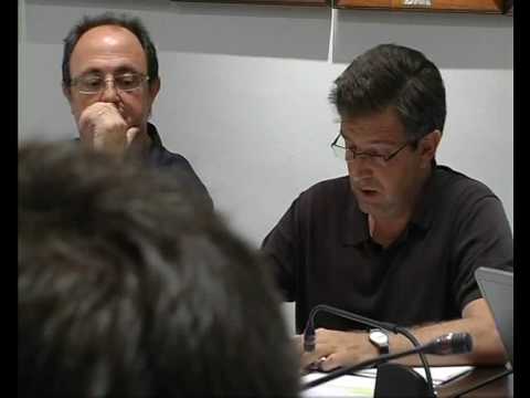 Ple Ajuntament de l'Escala 10 d'agost de 2009