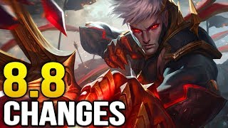 Big changes coming soon in Patch 88 (League of Leg