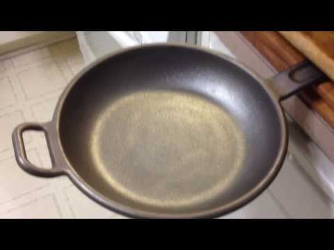 how to cure cast iron
