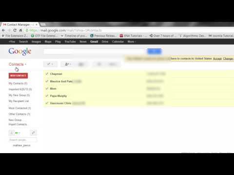 how to sync two gmail accounts