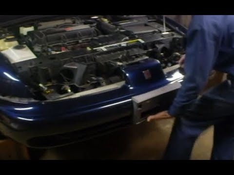 how to remove astra h front bumper