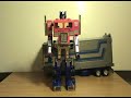 Video review of g1 (encore) Optimus Prime