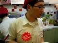 Inside a Red Mango Frozen Yogurt in Gangnam