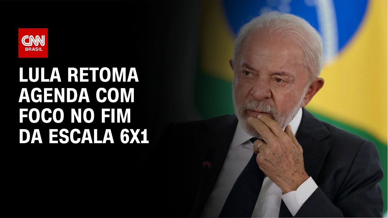 Lula volta a Brasília e retoma agenda com foco no fim da escala 6X1 | CNN NOVO DIA