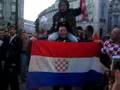 hrvatski navijaci u londonu na Piccadilly Circus II