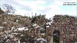 قرية برعم في يوم مثلج،قرى  قضاء صفد