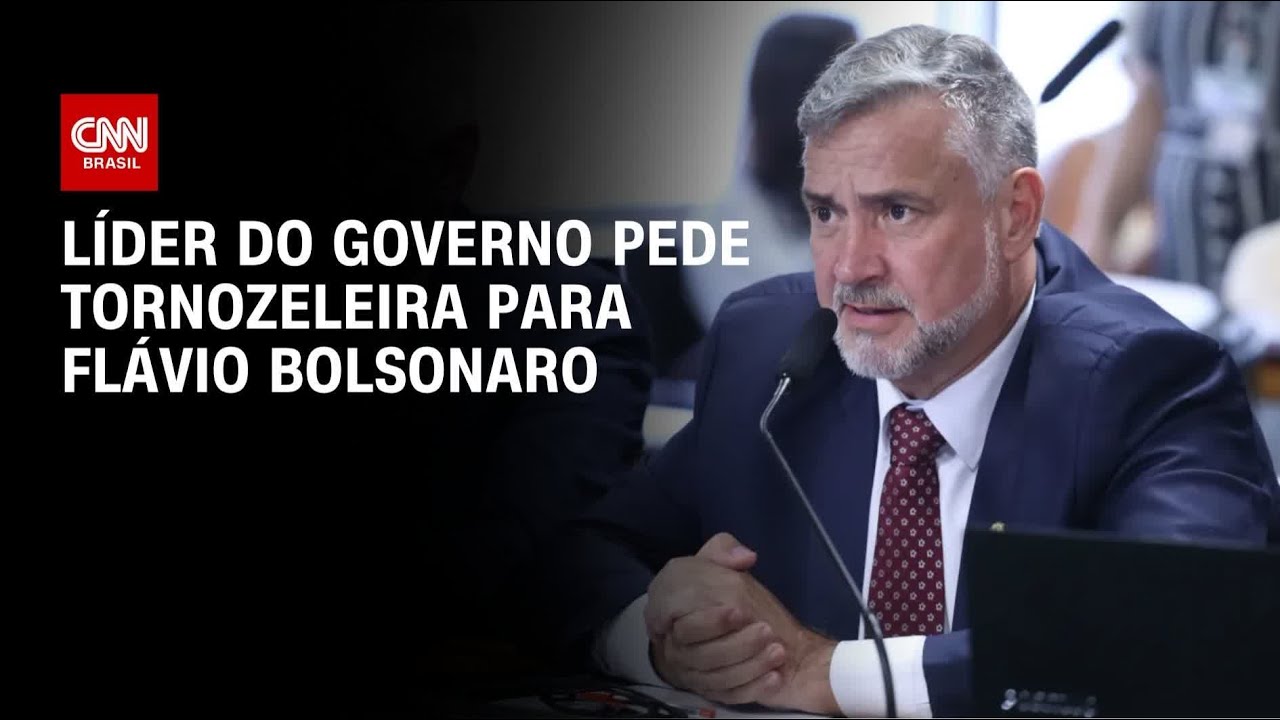 Pimenta pede tornozeleira para Flávio e defende CPMI do Banco Master | CNN 360°