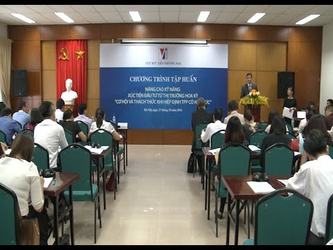 Nâng cao kỹ năng xúc tiến đầu tư từ thị trường Hoa Kỳ 