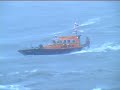Interceptor 42 in huge seas at Cork Harbour
