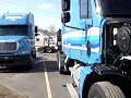 This was the truck I had at Marten. I got fired over these videos! Anyway, maybee it was a blessing in disguise as Marten REQUIRES drivers to exceed their hours of service. In Essence, they are an outlaw carrier..