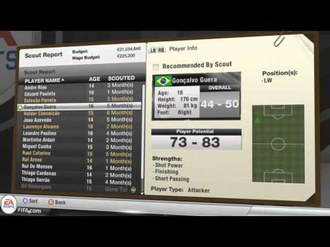 how to youth academy fifa 12